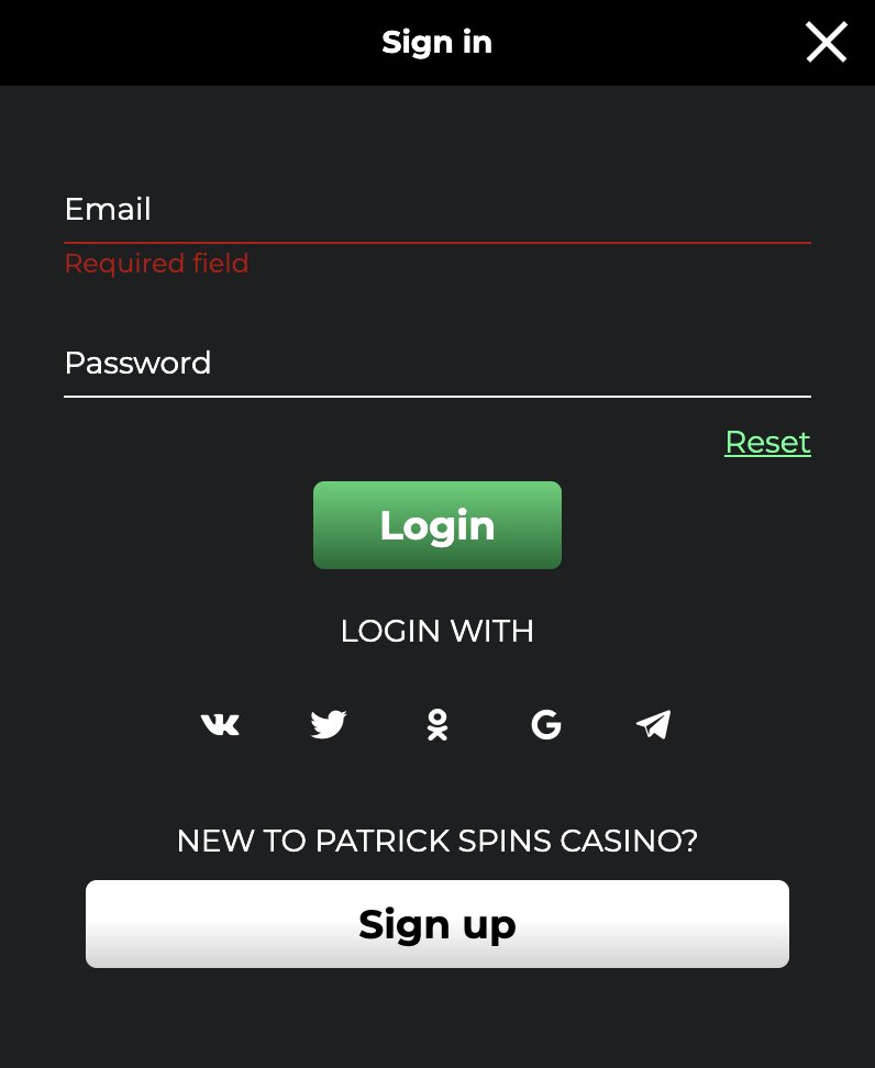 Patrickspins casino uk, patrick spins casino